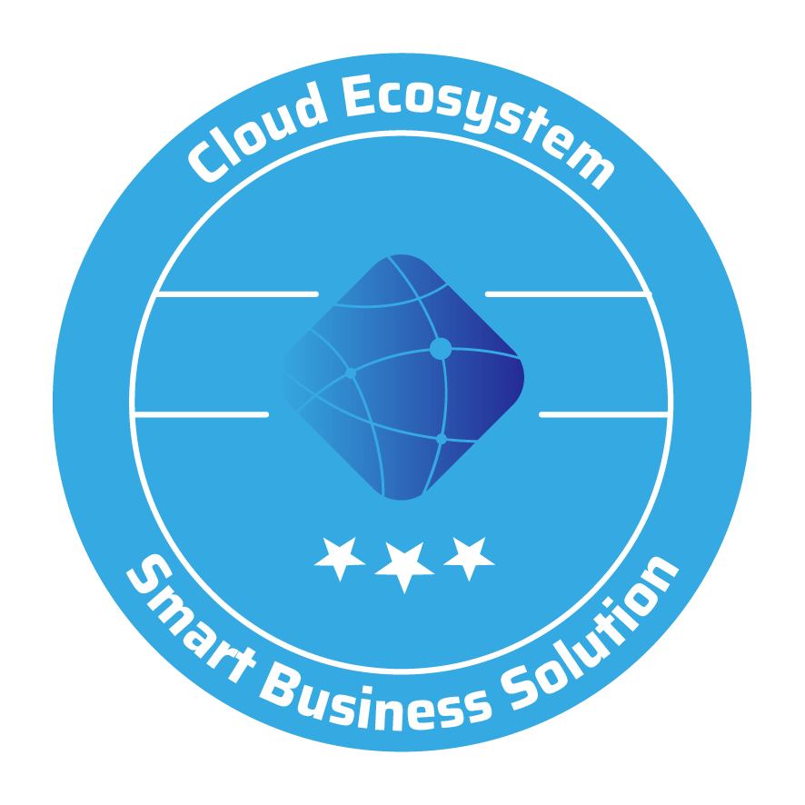 Cloud Ecosystem, Smart business solution badge